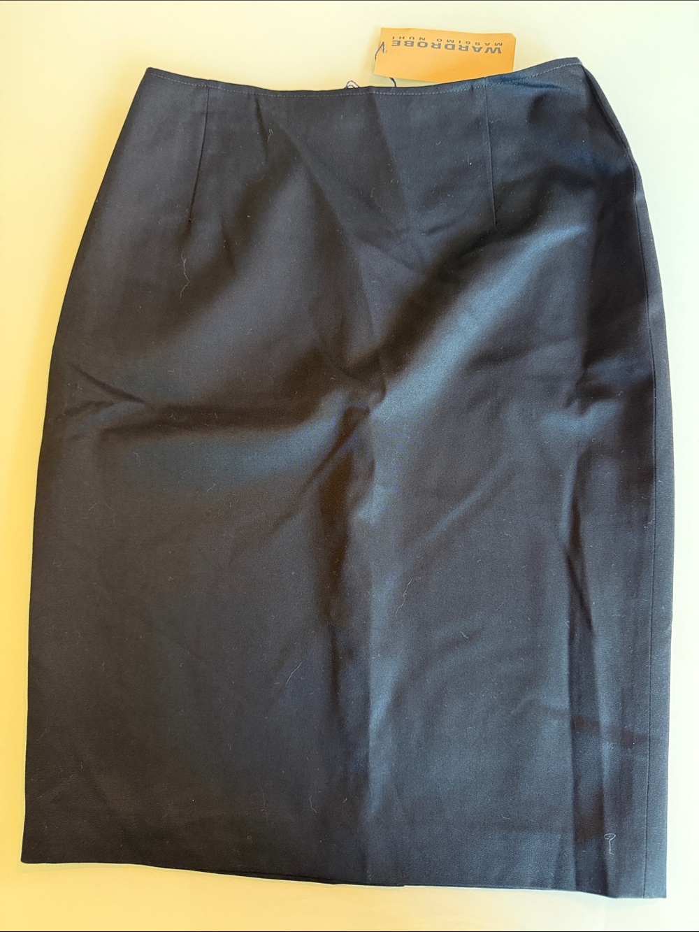 Classic Black Pencil Skirt - size M